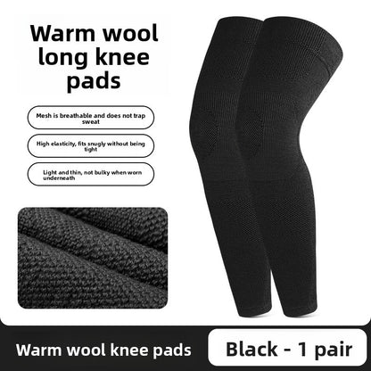 Silk Wool Heating Knee Warmers