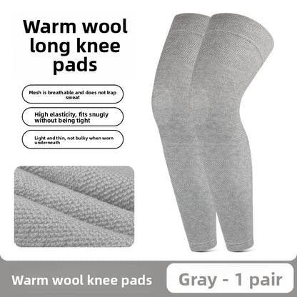 Silk Wool Heating Knee Warmers