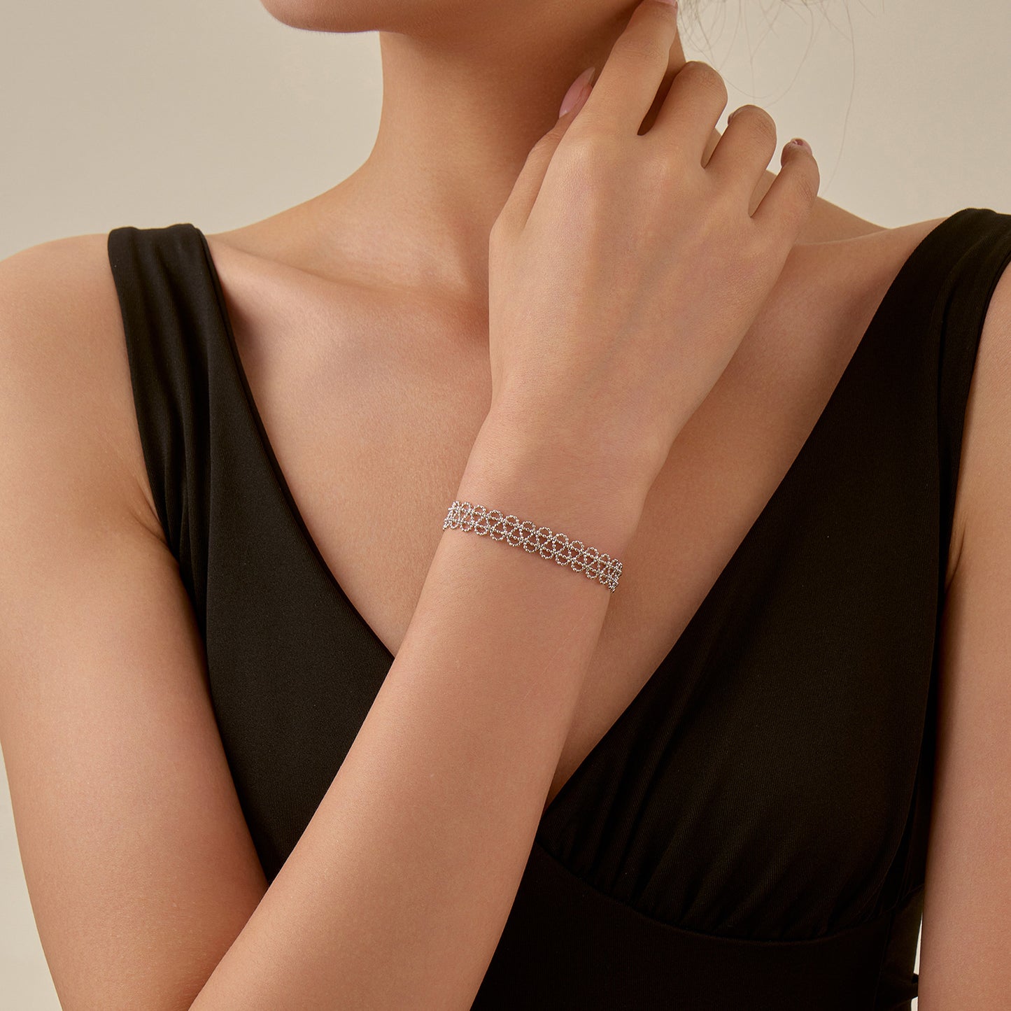silver bracelet