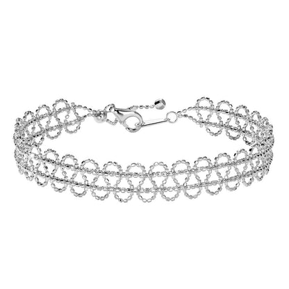 silver bracelet