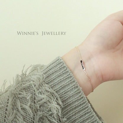 silver bracelet
