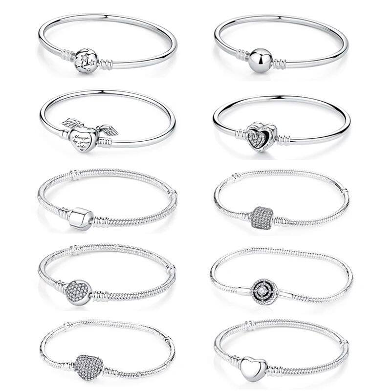 Silver Bracelets Bangles