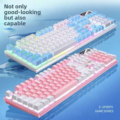Silver Carving K500 Wired Gaming Keyboard