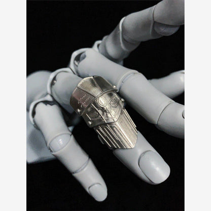 Silver Chariot Adjustable Cosplay Ring