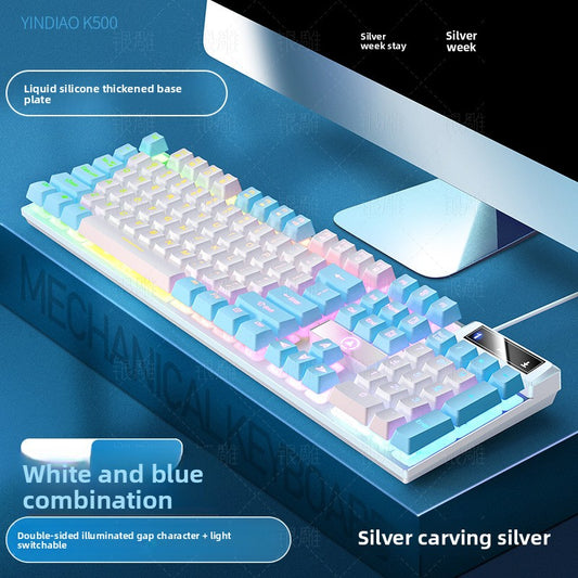 Silver Eagle K500 Wired Keyboard and Mouse Set