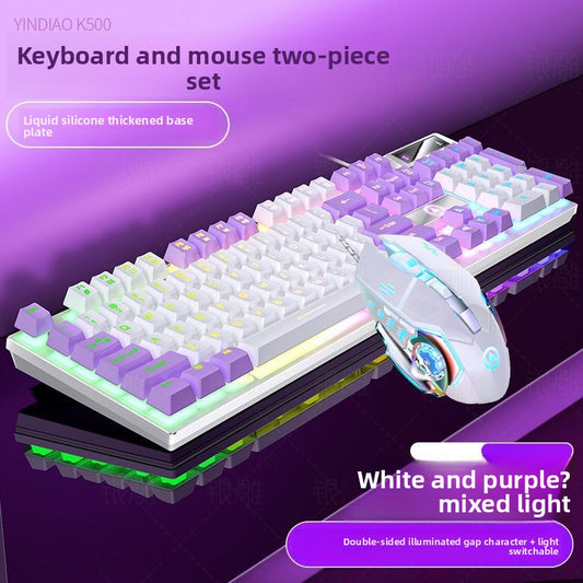 Silver Eagle K500 Wired Keyboard and Mouse Set
