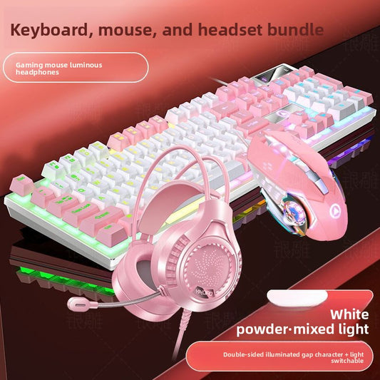 Silver Eagle K500 Wired Keyboard and Mouse Set