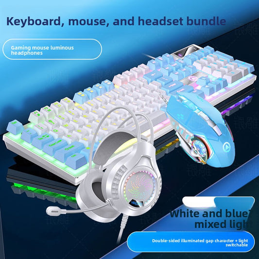 Silver Eagle K500 Wired Keyboard and Mouse Set