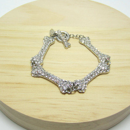Silver Full Diamond Bracelet