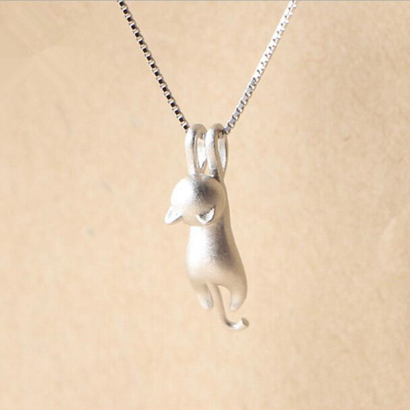 silver necklace set
