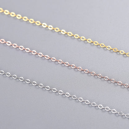 Silver Needle Beaded Necklace