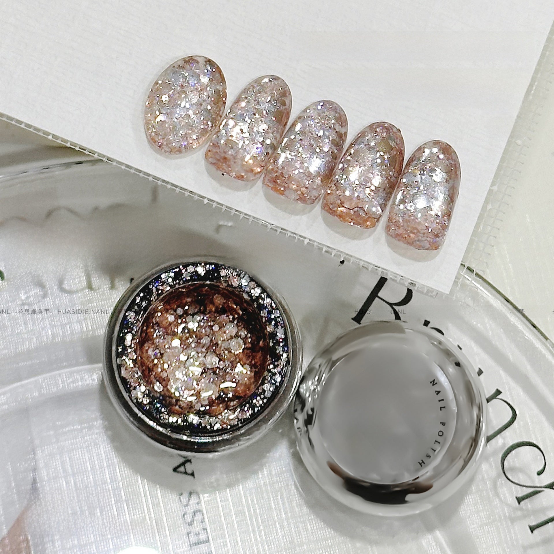Silver Pot 5g Cat Eye Nail Polish Gel