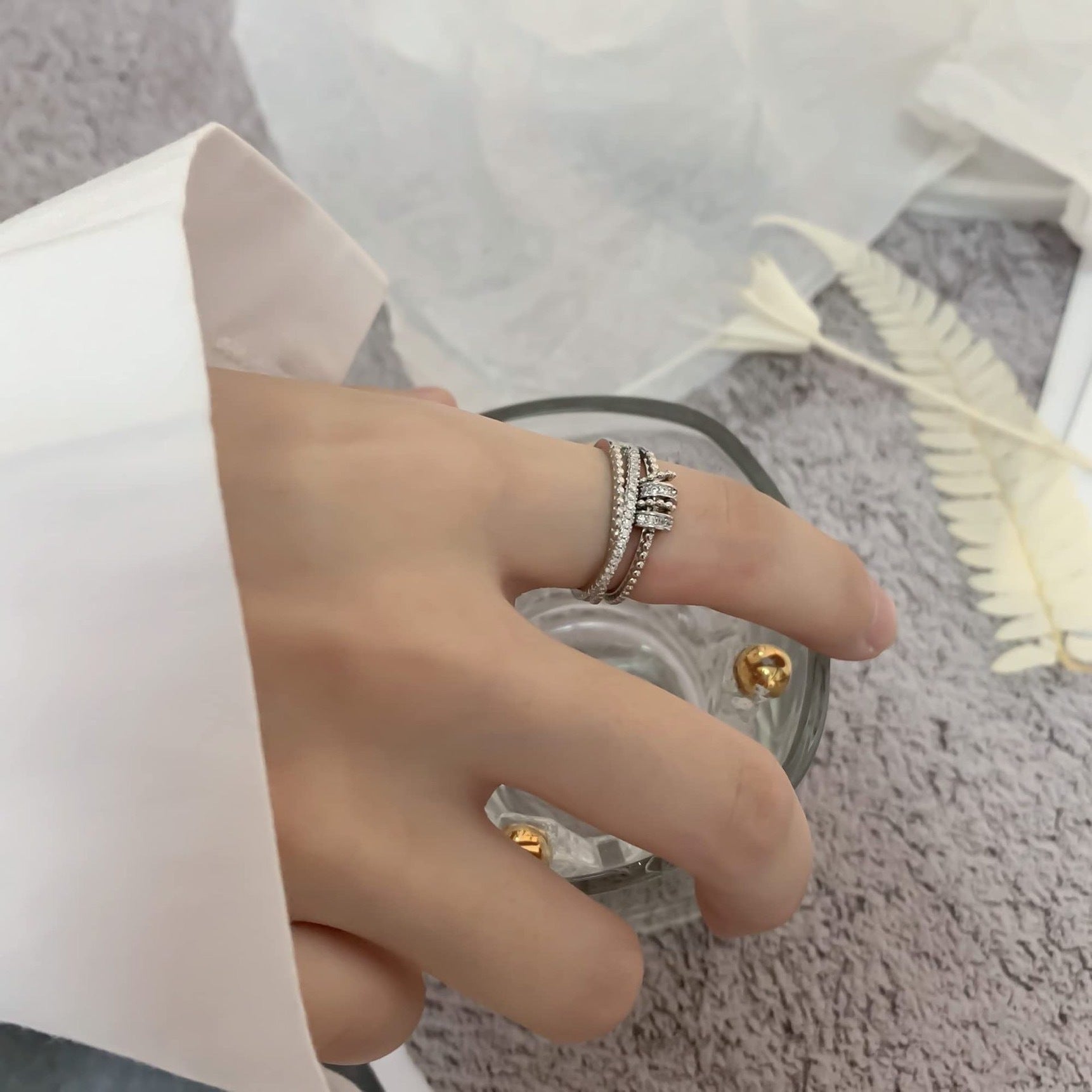 Silver ring