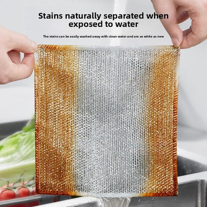 Silver silk rag