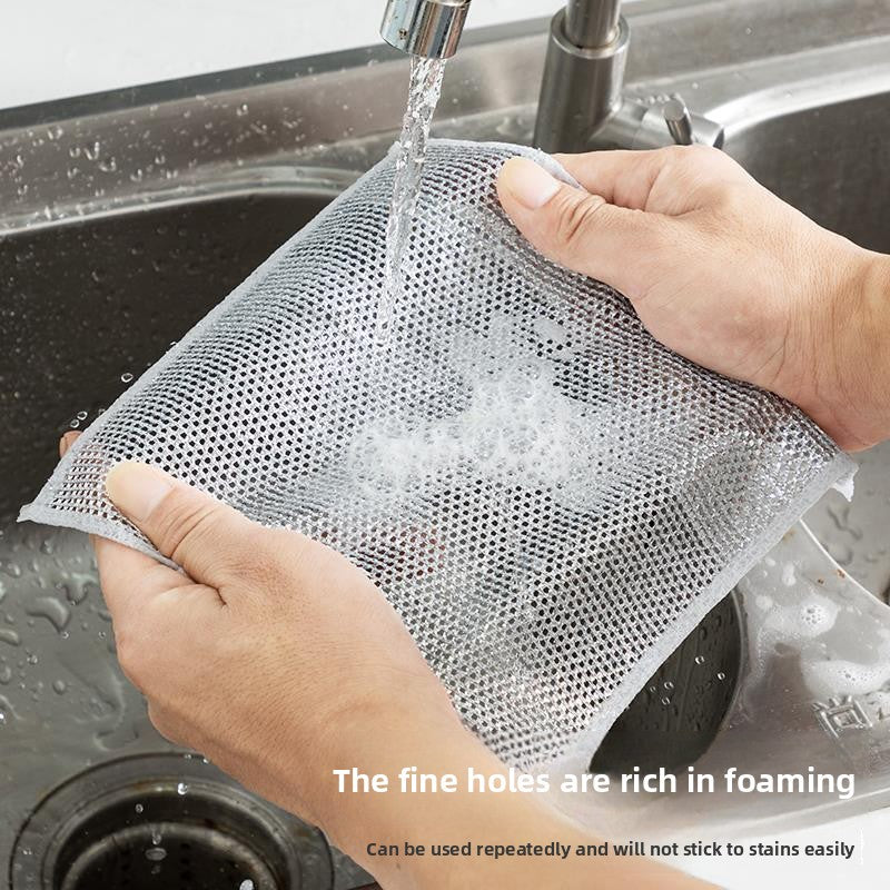 Silver silk rag