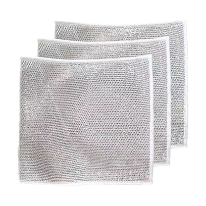 Silver silk rag