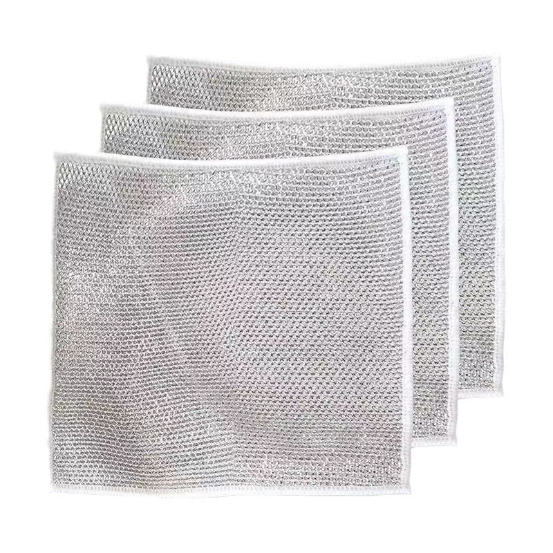 Silver silk rag