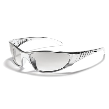Silver Sunglasses Colorfulful Cut Out