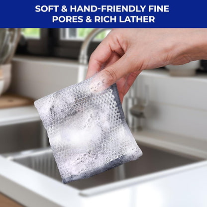 Silver thread dishcloth