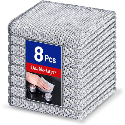 Silver thread dishcloth