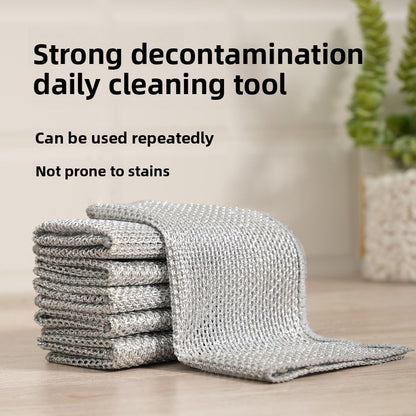Silver-wire dishcloth