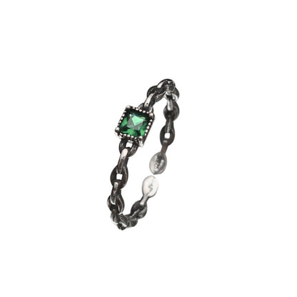 Silver Zircon Ring