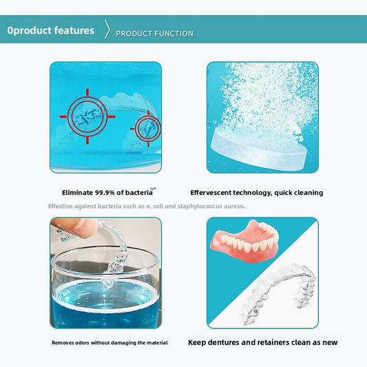 Simike Denture Cleaning Tablets