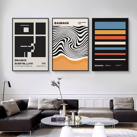 Simple and abstract art wall hanging