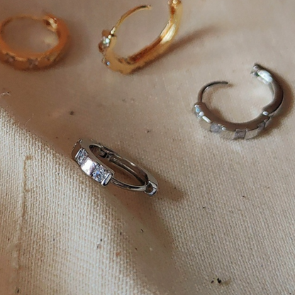 Simple and Compact Earrings