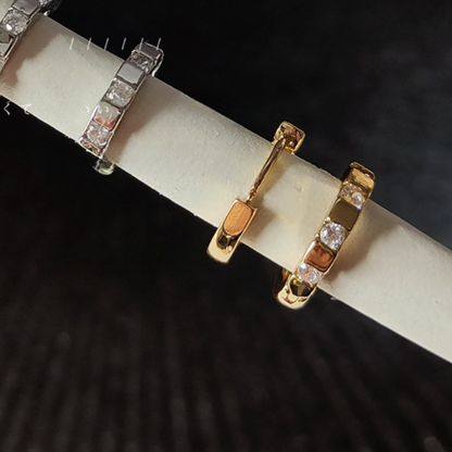 Simple and Compact Earrings