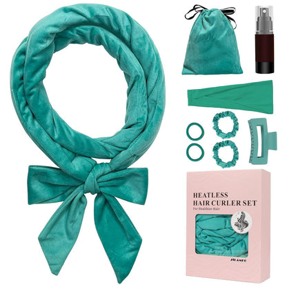 Simple and convenient non-heating curling iron, hair band, hair dresser, big wave hair care, sleep gift box set