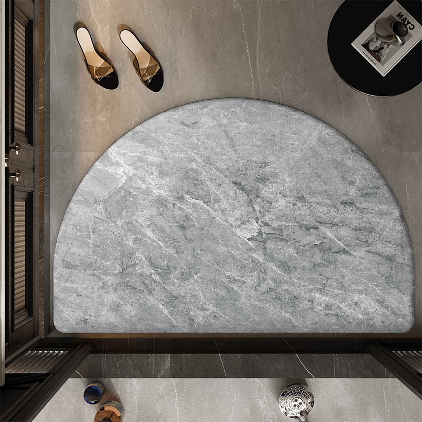 Simple and modern water cushion bathroom