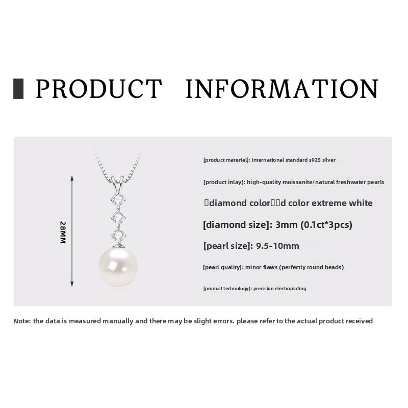 Simple and versatile pearl pendant