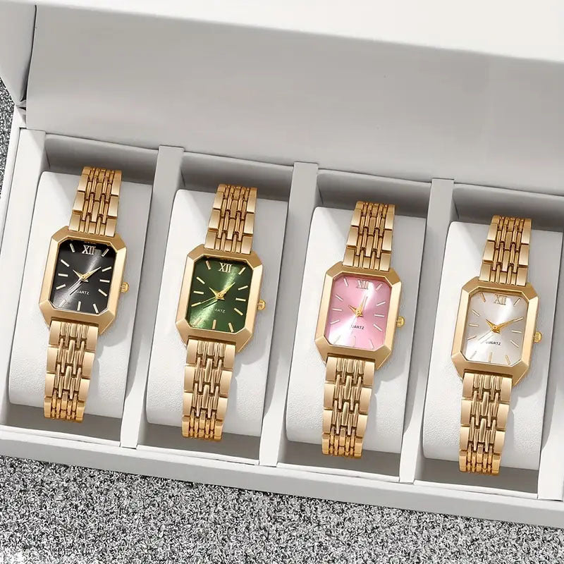 Simple and Versatile Square Women's Watch
