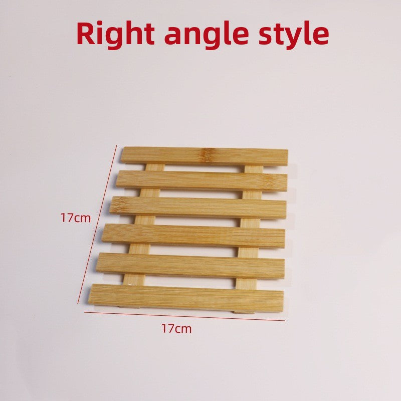 Simple bamboo heat-resistant pads