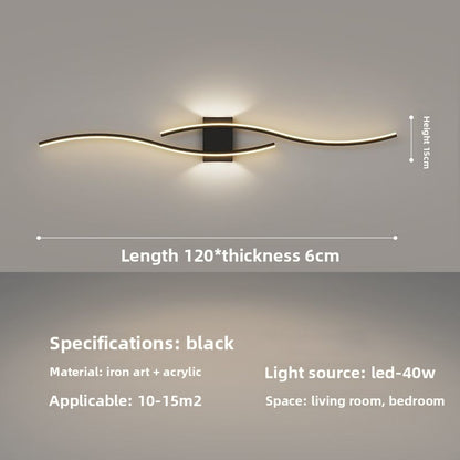 Simple bedroom bedside lamp