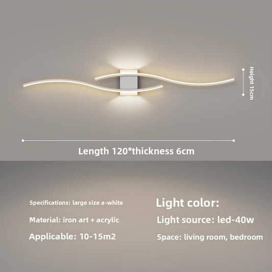 Simple bedroom bedside lamp