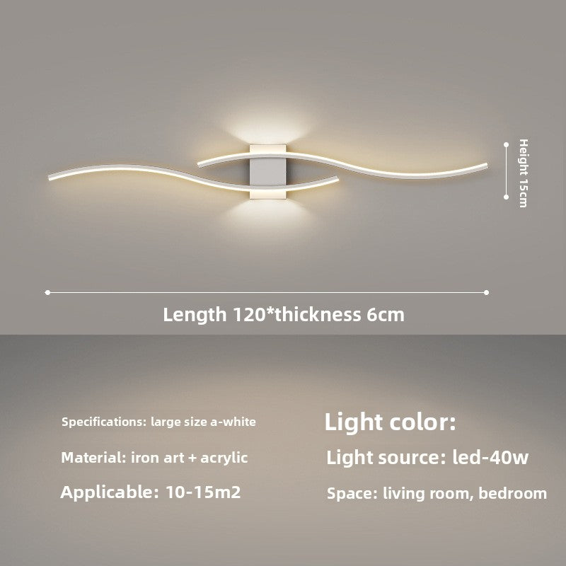 Simple bedroom bedside lamp
