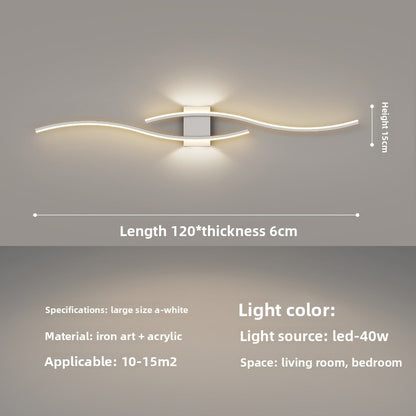 Simple bedroom bedside lamp