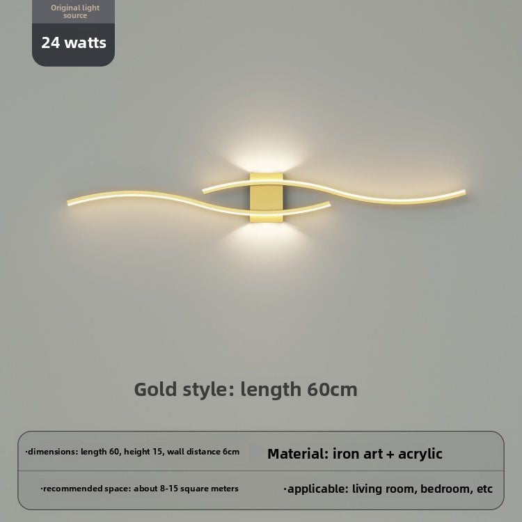 Simple bedroom bedside lamp