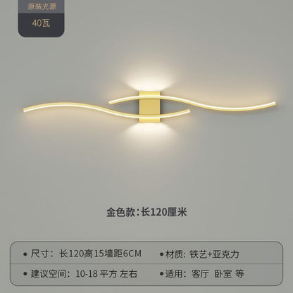 Simple bedroom bedside lamp