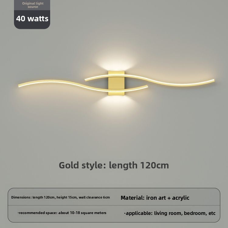 Simple bedroom bedside lamp