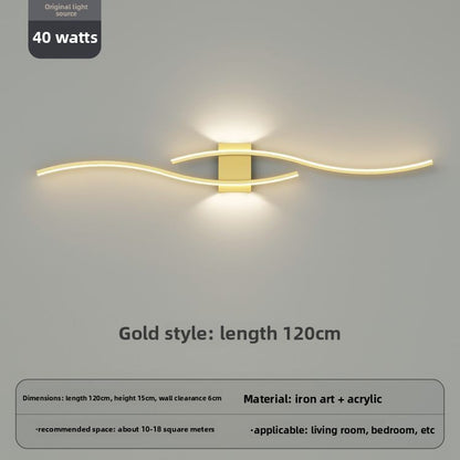 Simple bedroom bedside lamp