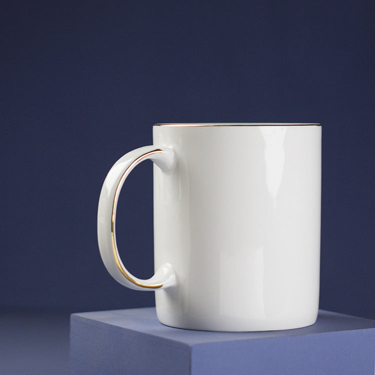 Simple Bone China Ceramic Mug