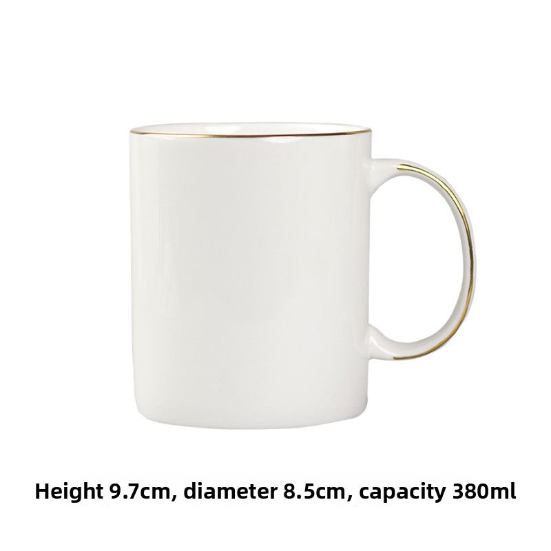 Simple Bone China Ceramic Mug