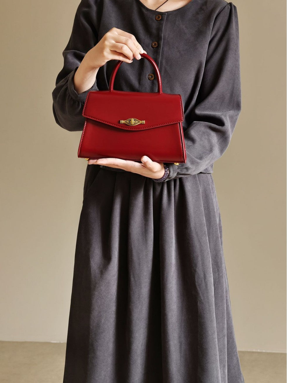 Simple Casual Versatile Crossbody Handbag