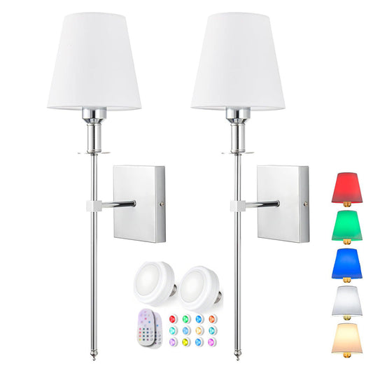 Simple cloth cover aisle lamp