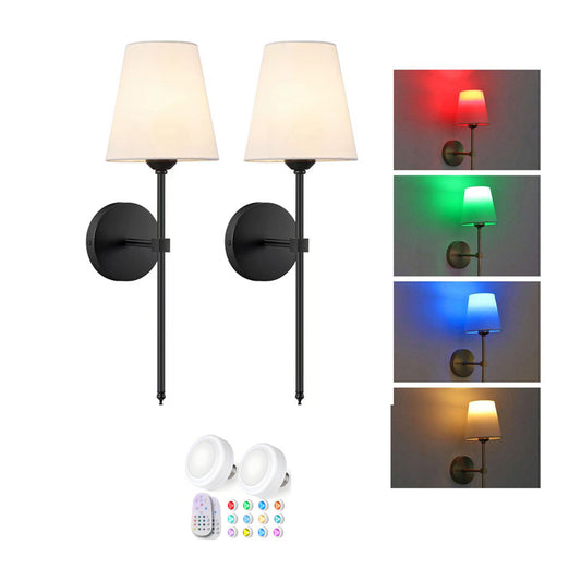 Simple cloth cover aisle lamp