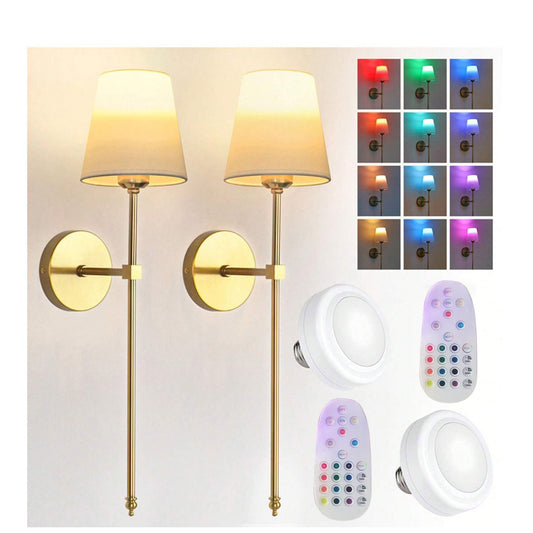 Simple cloth cover aisle lamp