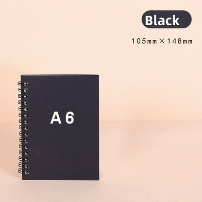 Simple coil notebook